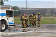 Waiting for the call - Fire Academy Training Burn 090222 (JPG)