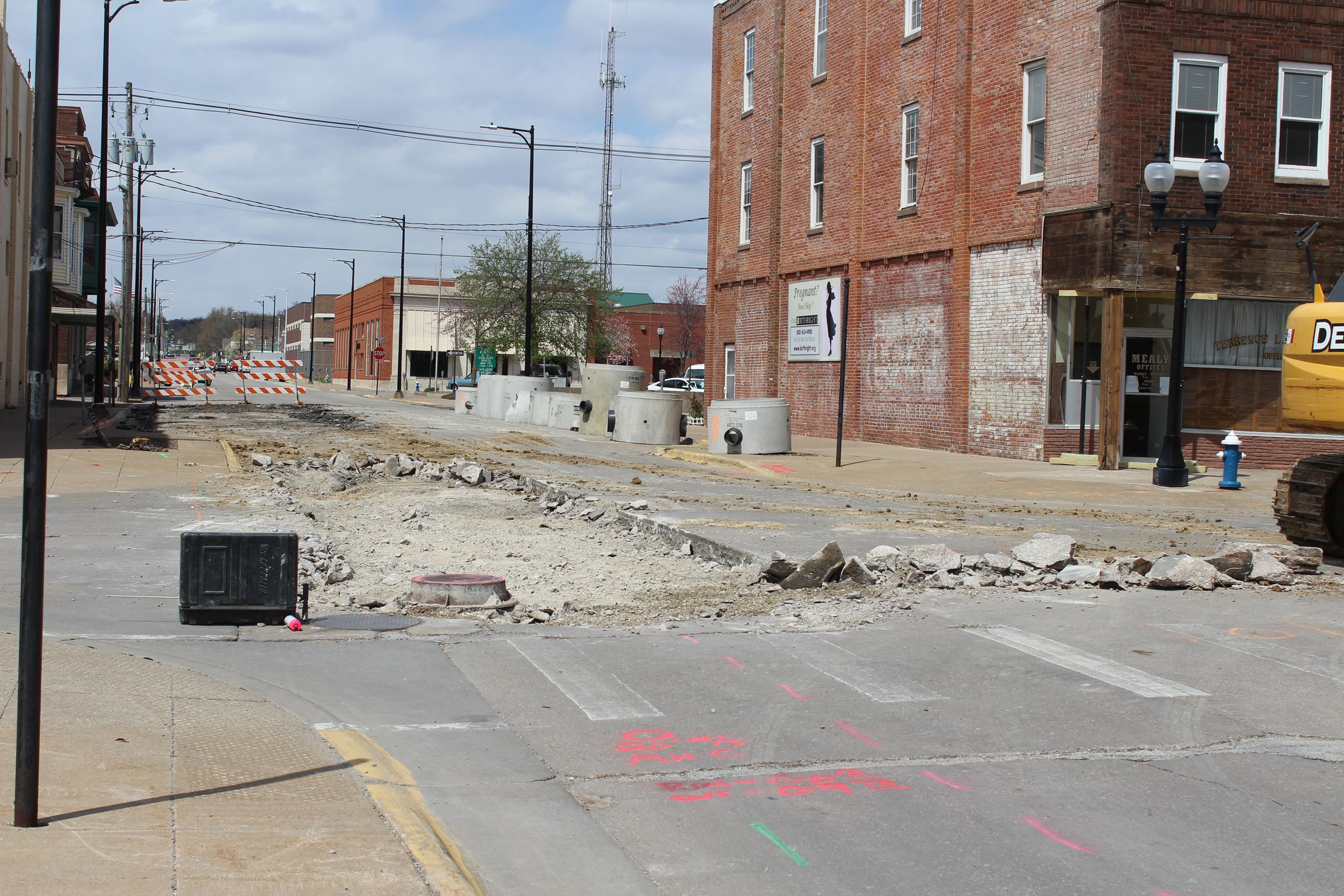 041420 2nd Street looking north on Cedar Street (JPG)