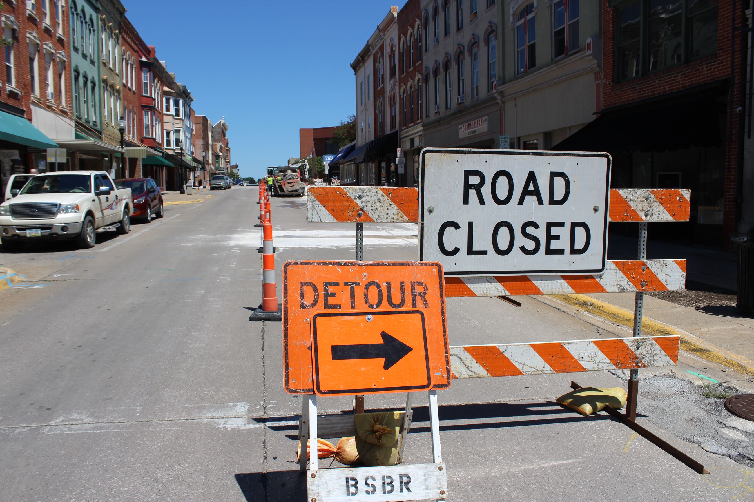 072820 2nd Street - Work begins in 200 block of East 2nd Street 002 (JPG)