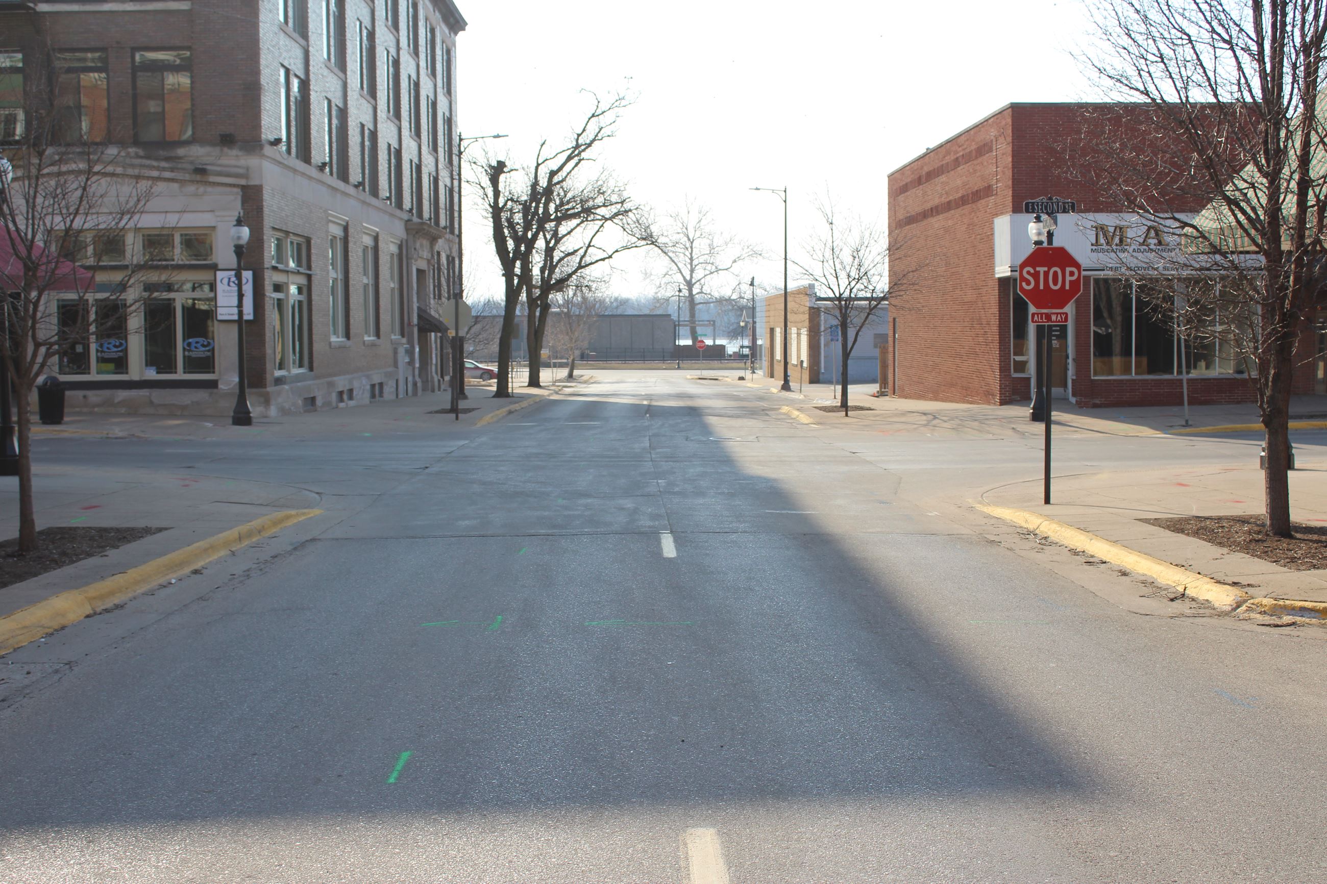 030921 2nd Street Streetscape - Sycamore and 2nd intersection before (JPG)