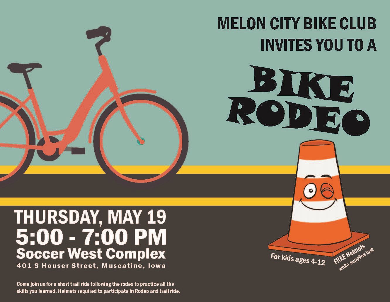 Muscatine Bike Rodeo flyer (JPG)