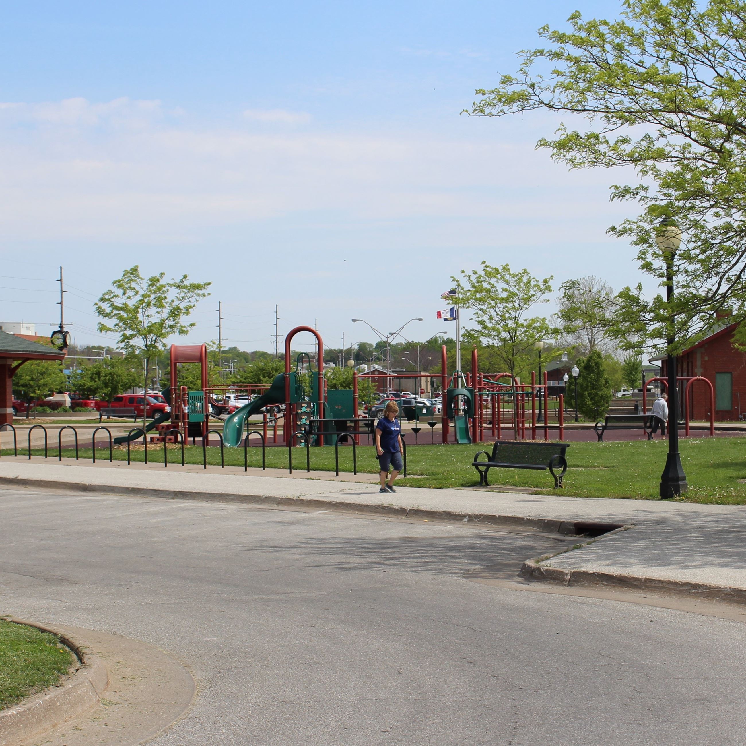Riverfront Park - playground square