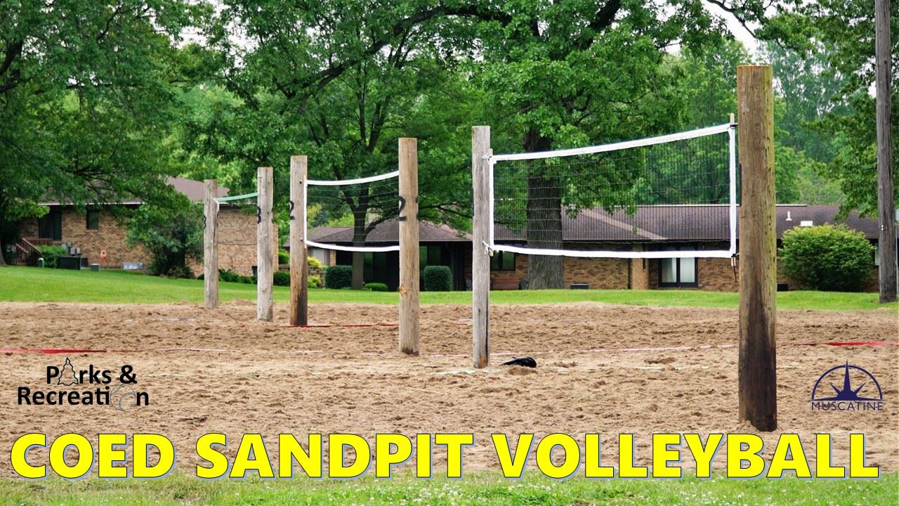 Coed Sandpit Volleyball