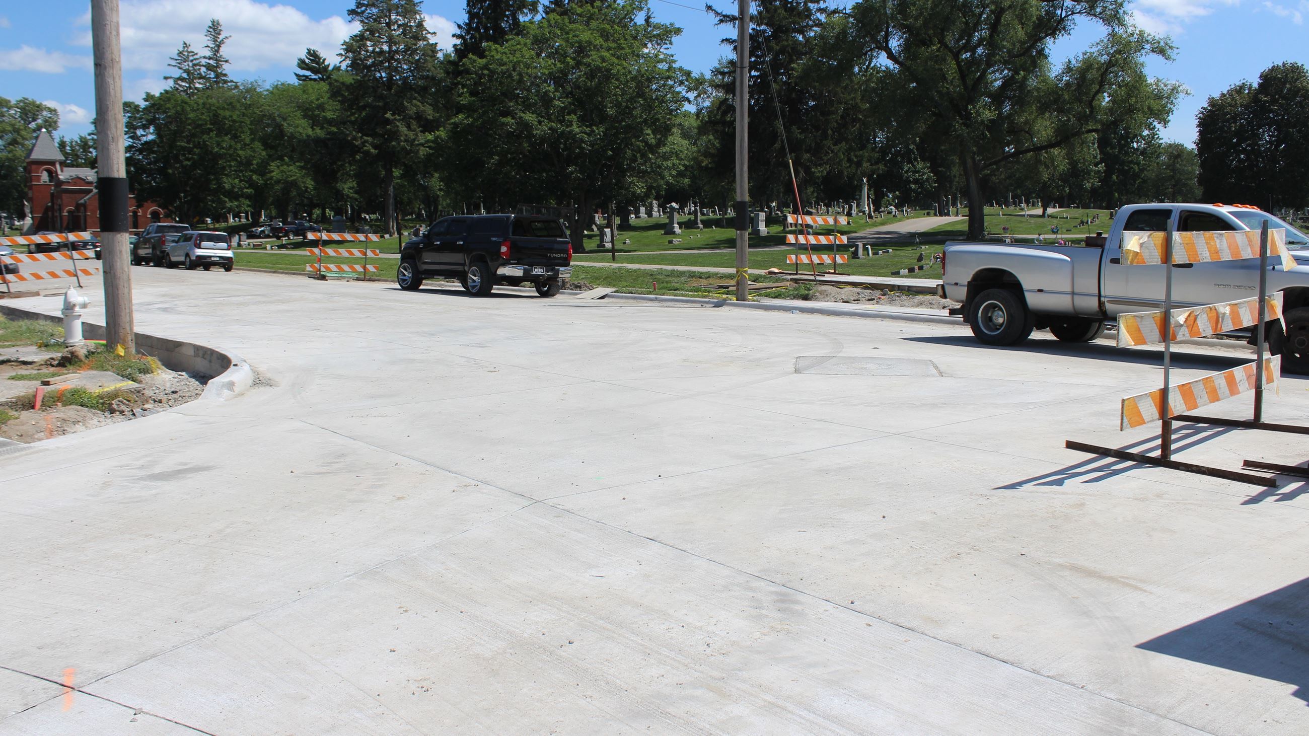 West Hill Phase 6 Lucas-Logan Intersection (JPG) July 20, 2023