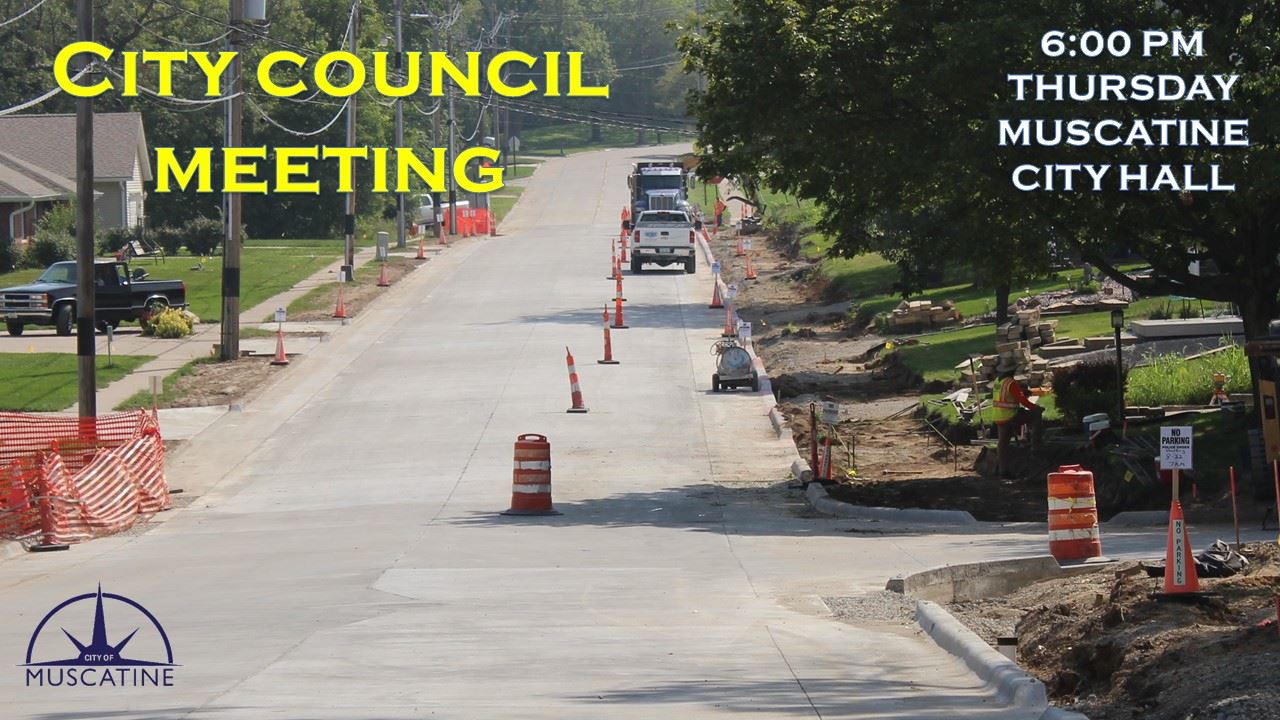 Muscatine City Council Meeting Promo street work on Fulliam (JPG) 04-17-24 