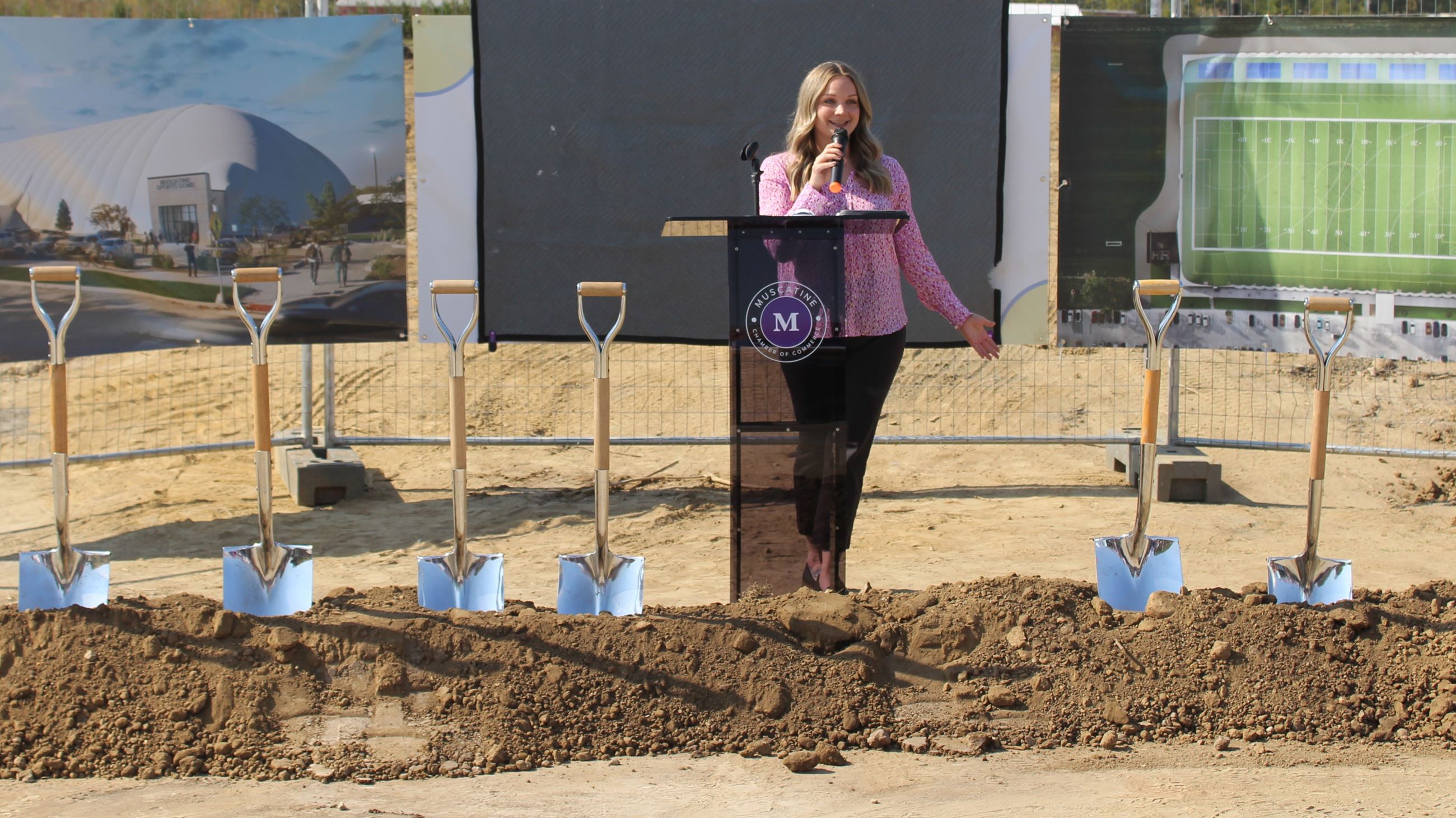 101024 Indoor Sports Complex 107 - Speaker Lauren Corrow, asst. proj. mgr., ISG