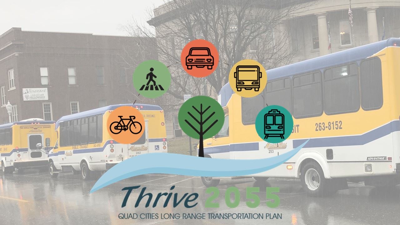 Thrive 2050 Public Input promotion for Bi-State showing MuscaBus and logo (JPG)