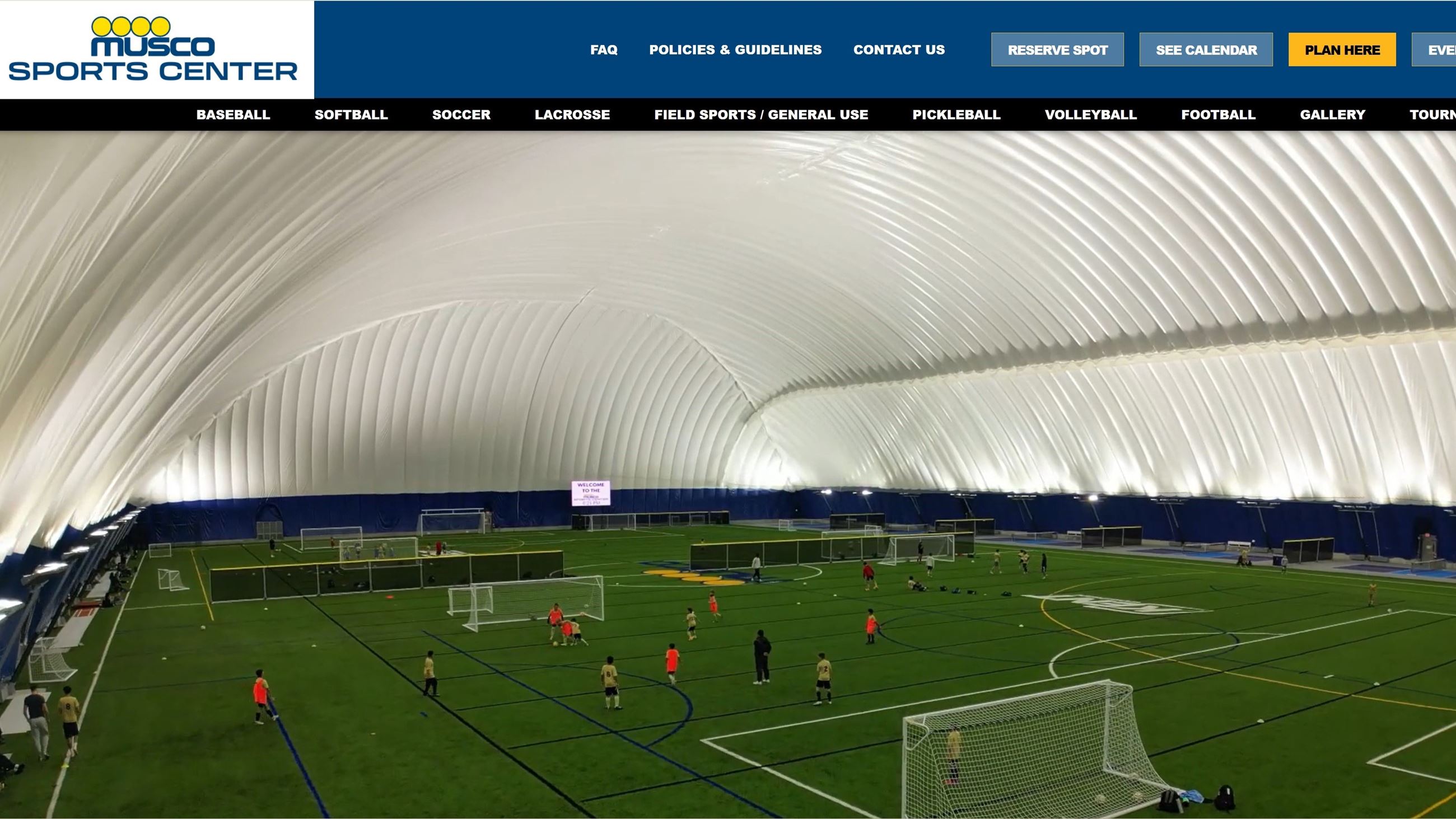 Musco Sports Center Webpage (JPG)