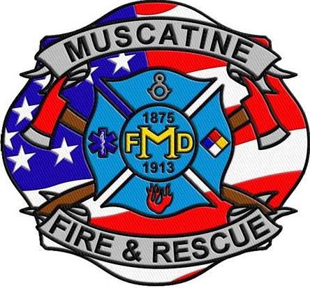 Muscatine Fire and Rescue Class A patch