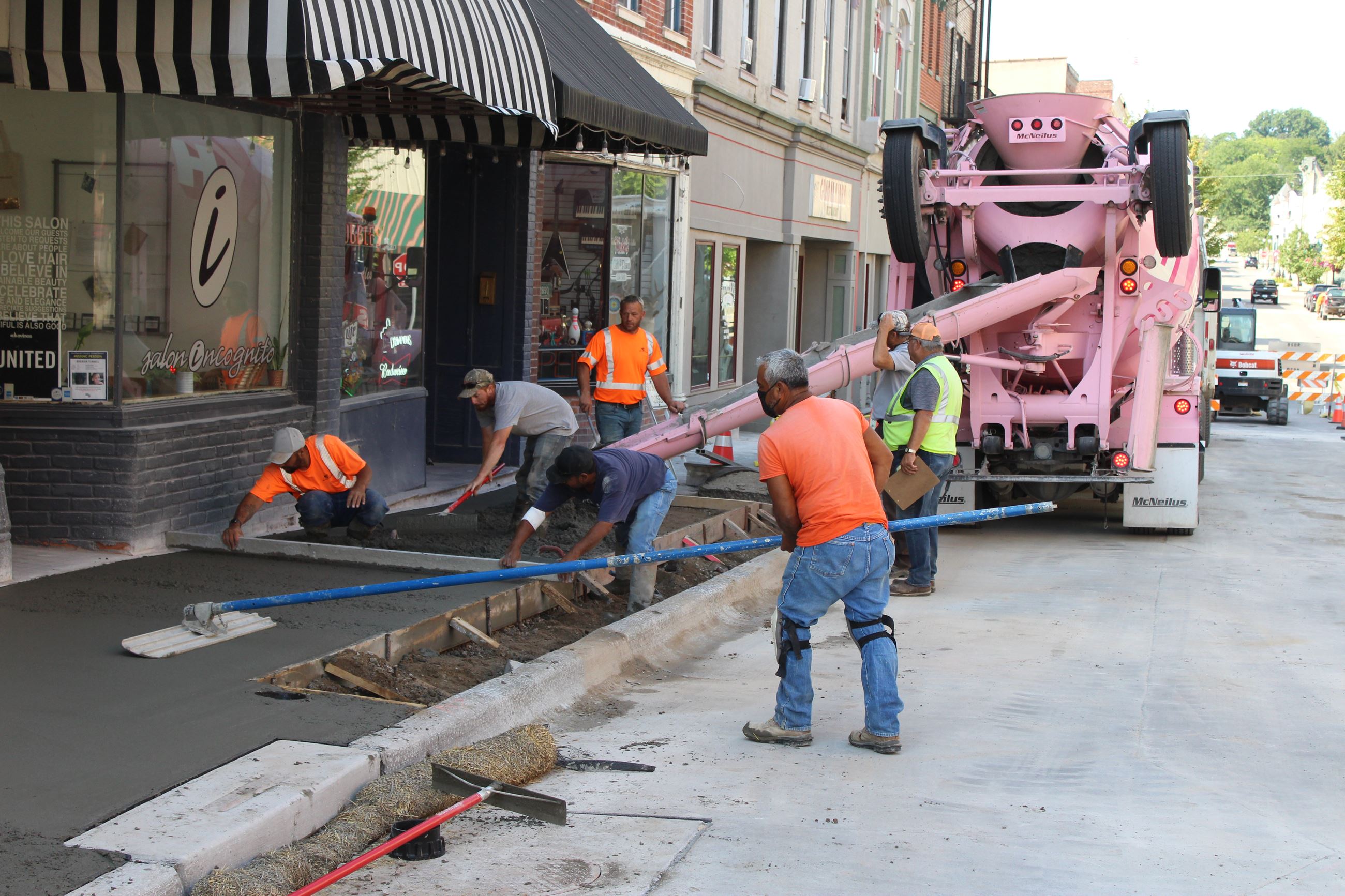 080720 2nd Street Sidewalk Work 001 (JPG)
